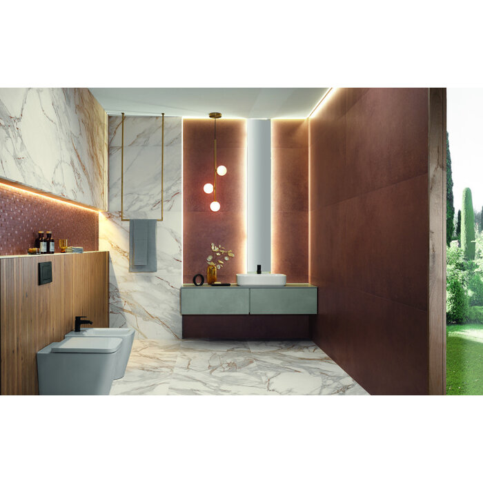 FAP Ceramiche Roma Stone Carrara Oro mat 80x80 rett