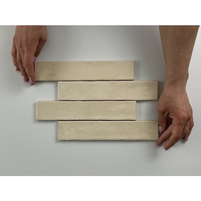 Cifre Cerámica Kalon Ivory wandtegel 5x25 glans