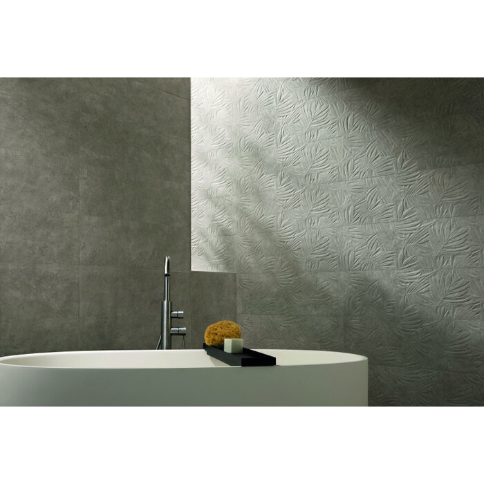 FAP Ceramiche Nobu Grey wandtegel fossil 25x75 rett