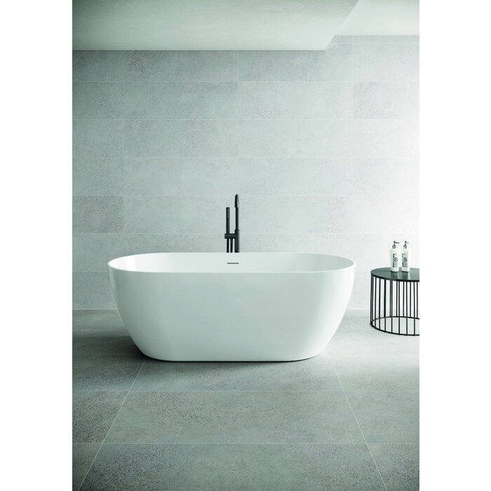 By Goof Vrijstaand bad Sem wit glans