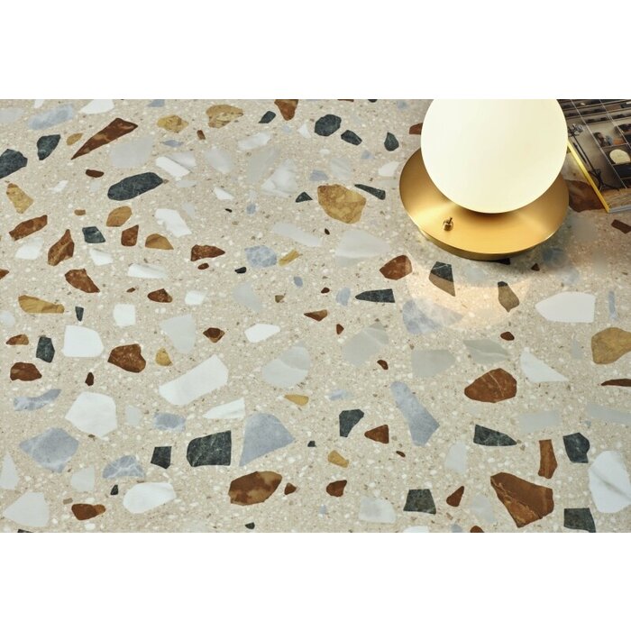 STN Ceramica Crisp XL Beige terrazzo 60x60 rett