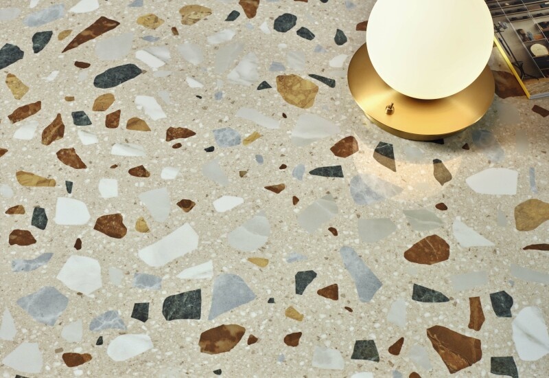 STN Ceramica Crisp XL Beige terrazzo 60x60 rett