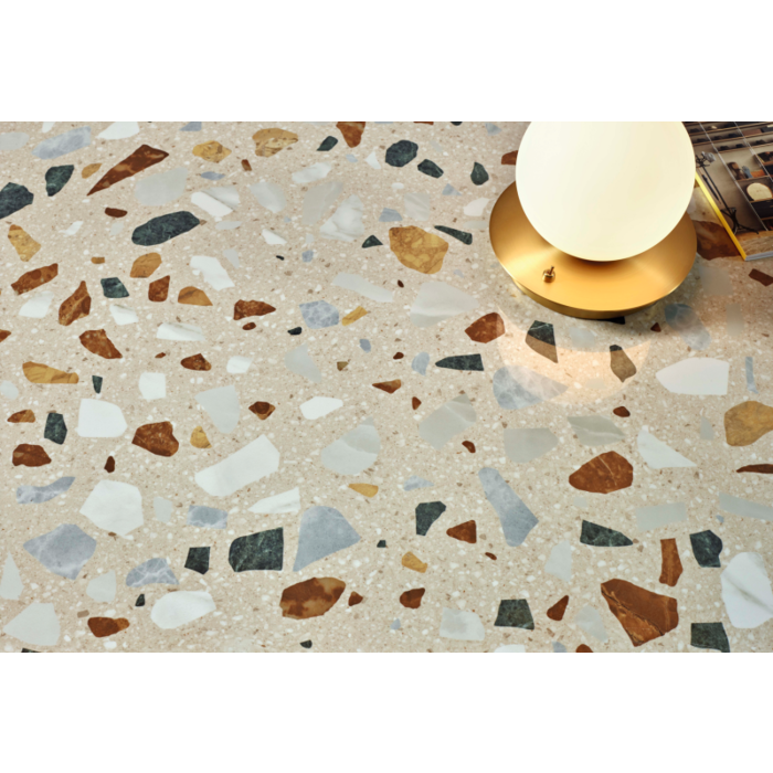 STN Ceramica Crisp XL Beige terrazzo 60x60 rett