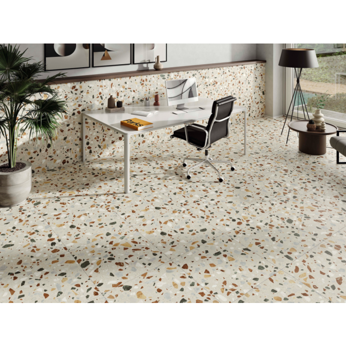 STN Ceramica Crisp XL Beige terrazzo 60x60 rett