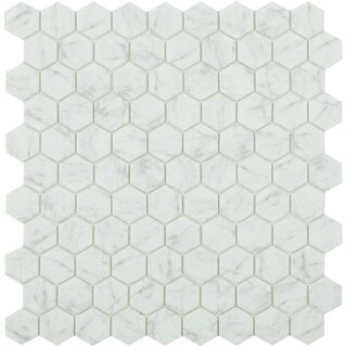 By Goof By Goof mozaiek hexagon statuario 3,5x3,5cm