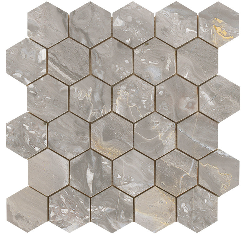 Cifre Cerámica Luxury hexagon mozaiek Beige gepolijst 26,3x27,4