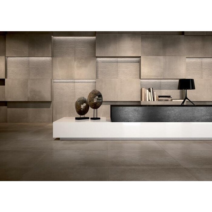 FAP Ceramiche Maku Nut zijde glans 80x80 rett