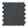 By Goof By Goof mozaiek hexagon dark grey 3,5x3,5cm