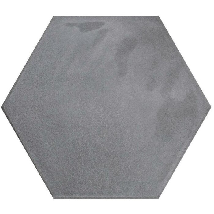 Cifre Cerámica Hexagon Moon Grey glans 16x18