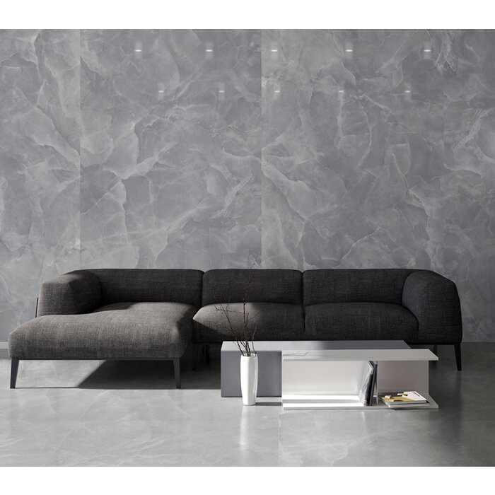 Energieker Onyx Grey gepolijst 120x280 rett