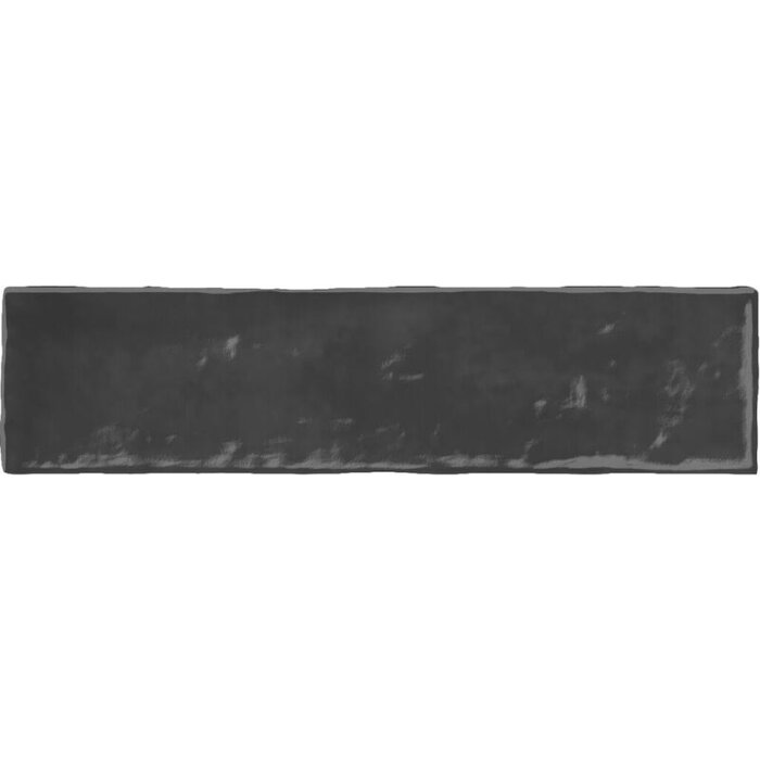 Cifre Cerámica Moos Anthracite handvorm 6,5x26 glans