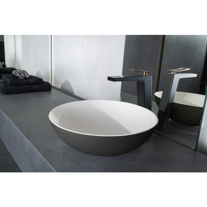 By Goof Solid surface waskom Sanne grijs EXT