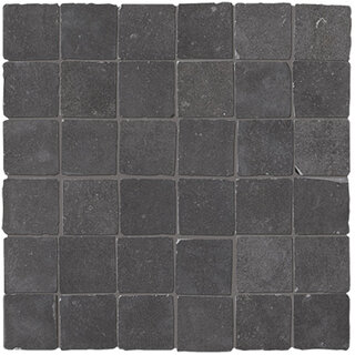 FAP Ceramiche Maku Dark macro mosaico mat anticato 5x5 op net