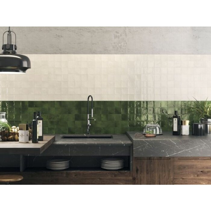 Cifre Cerámica Zellige Olive 10x10