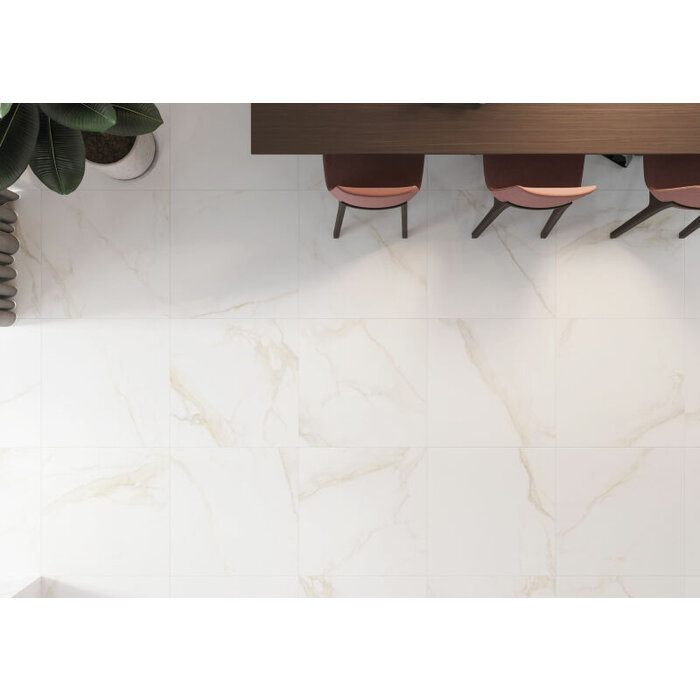 Cifre Cerámica Diamond Gold mat 75x75 rett