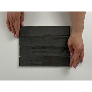 Cifre Cerámica Kalon Anthracite wandtegel 5x25 glans