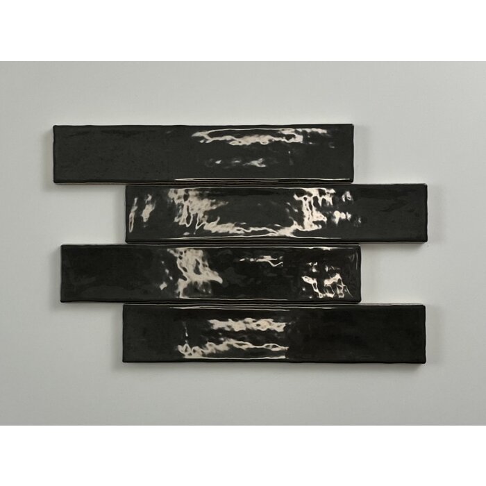 Cifre Cerámica Kalon Anthracite wandtegel 5x25 glans