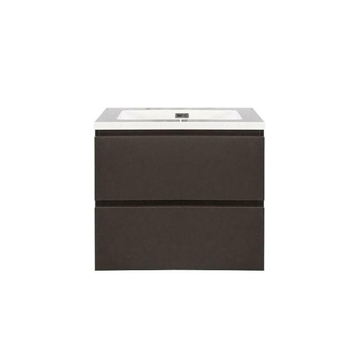 By Goof Onderkast badkamermeubel Tieme mat grijs 60x50x48cm