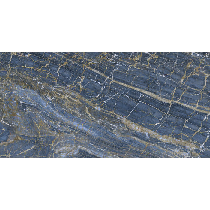 Cifre Cerámica Golden Blue Pulido Premium 60x120 rett