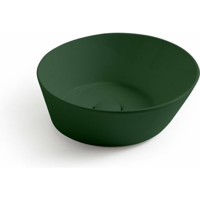 By Goof Mees design waskom rond mat groen