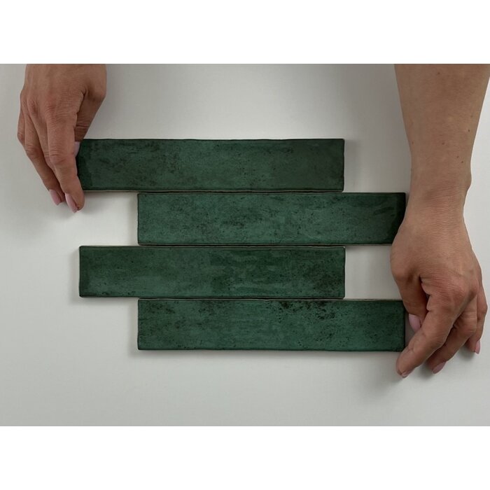 Cifre Cerámica Kalon Green wandtegel 5x25 glans