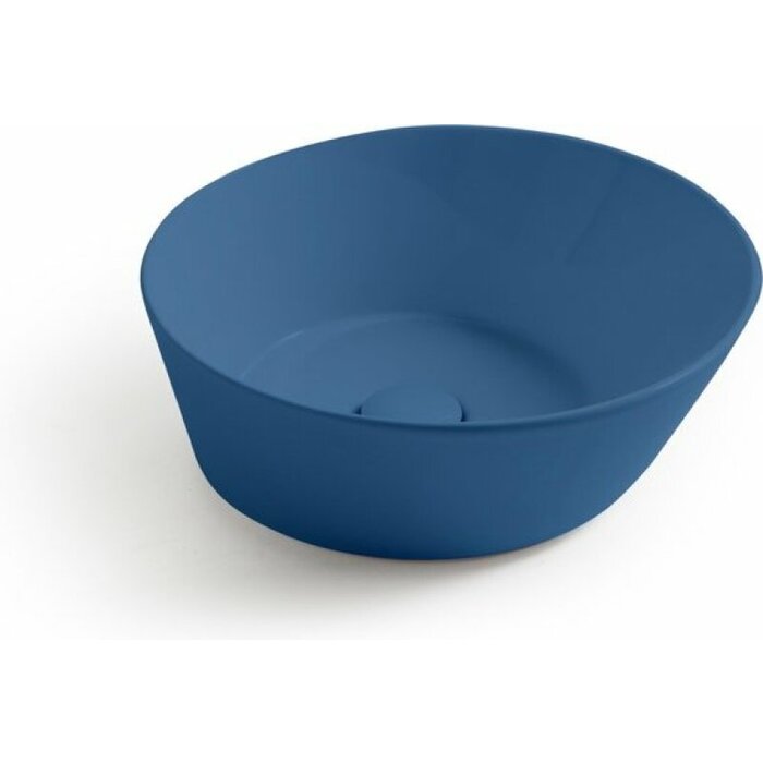 By Goof Mees design waskom rond mat blauw