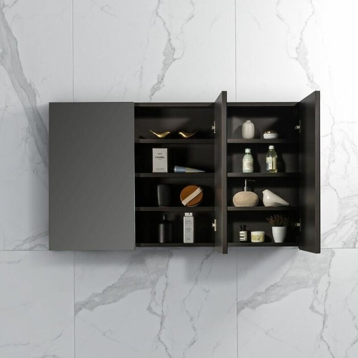 By Goof Spiegelkast Tieme mat grijs 120x70x16cm