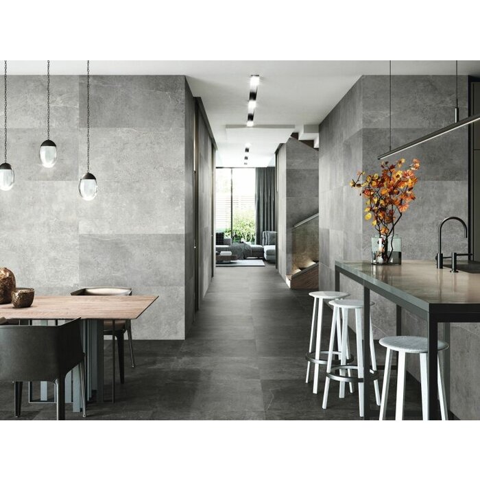 Baldocer Cerámica Zermatt Acero 60x120 rett