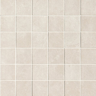 FAP Ceramiche Nobu White macro mosaico 5x5 op net van 30x30