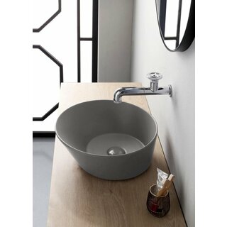 By Goof Mees design waskom rond mat grijs