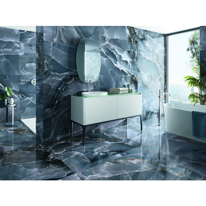 Baldocer Cerámica Onyx Bleu polished 60x120 rett