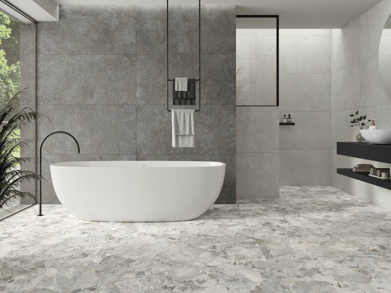 STN Ceramica Larocca Grey mat 60x60 rett