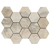 Cifre Cerámica Luxury hexagon mozaiek Ample Beige gepolijst 32,5x22,5