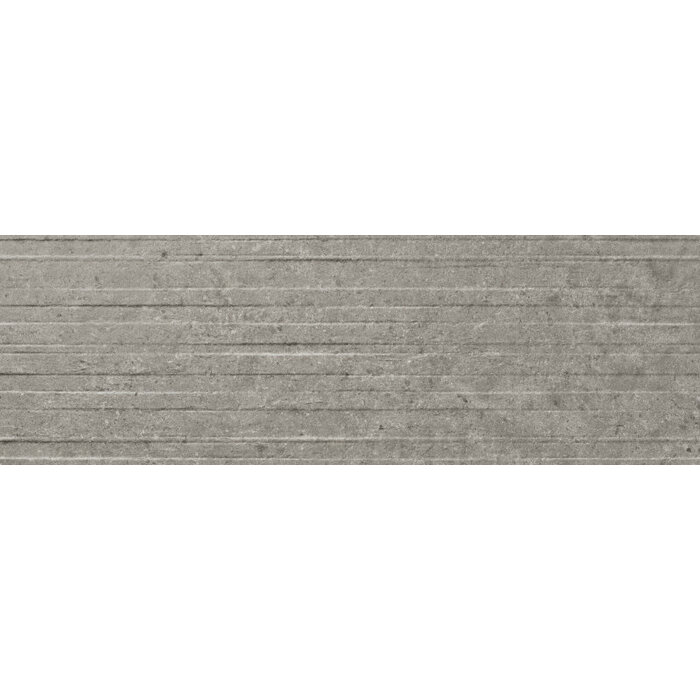 Baldocer Cerámica Stoneland Grey Kibo decor wandtegel 40x120 rett