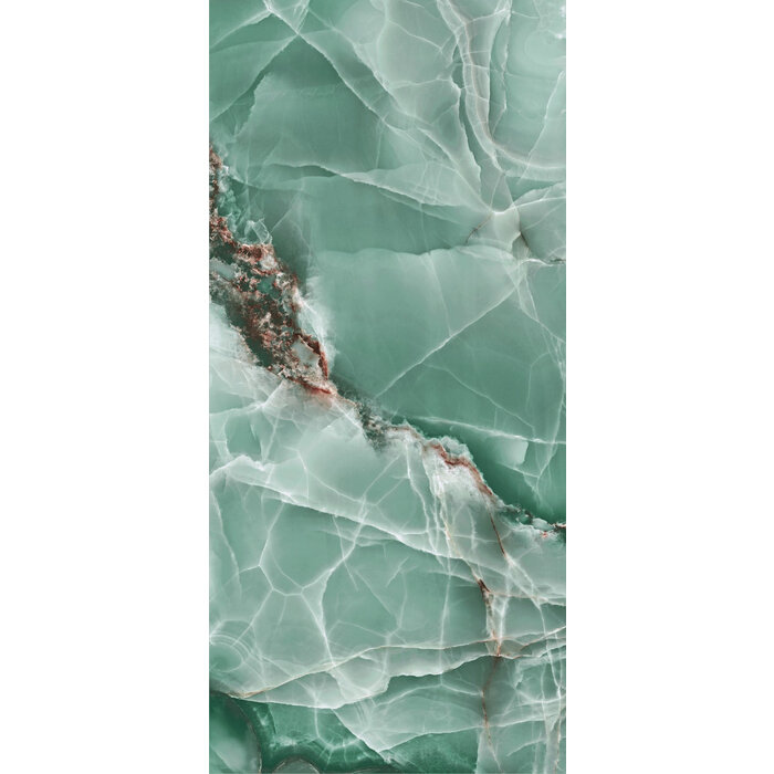 Baldocer Cerámica Onyx Turquoise polished 120x260 rett