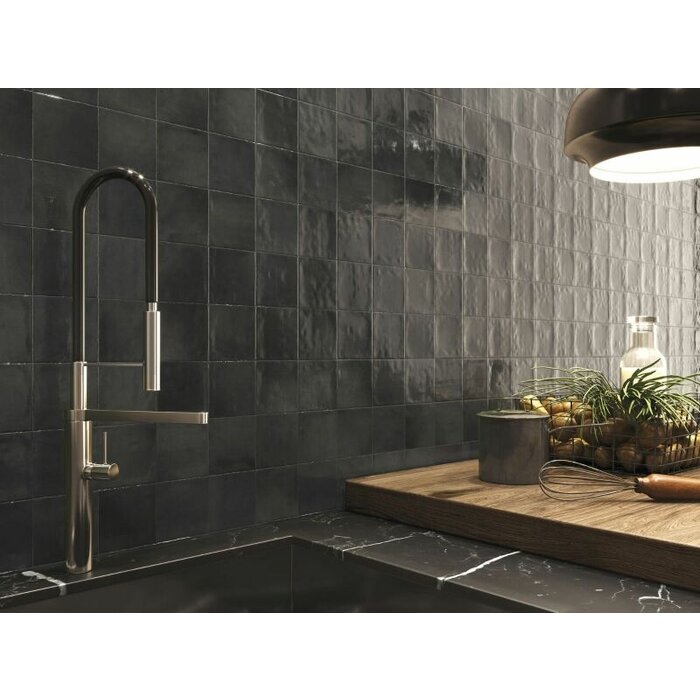 Cifre Cerámica Zellige Graphite 10x10