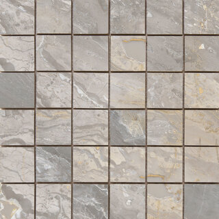 Nuestro Luxury mozaiek Beige gepolijst 5x5 op net van 30x30