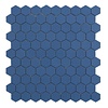 By Goof By Goof mozaiek hexagon marine blue 3,5x3,5cm