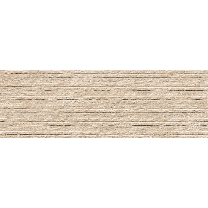 FAP Ceramiche Nobu Beige wandtegel row 25x75 rett