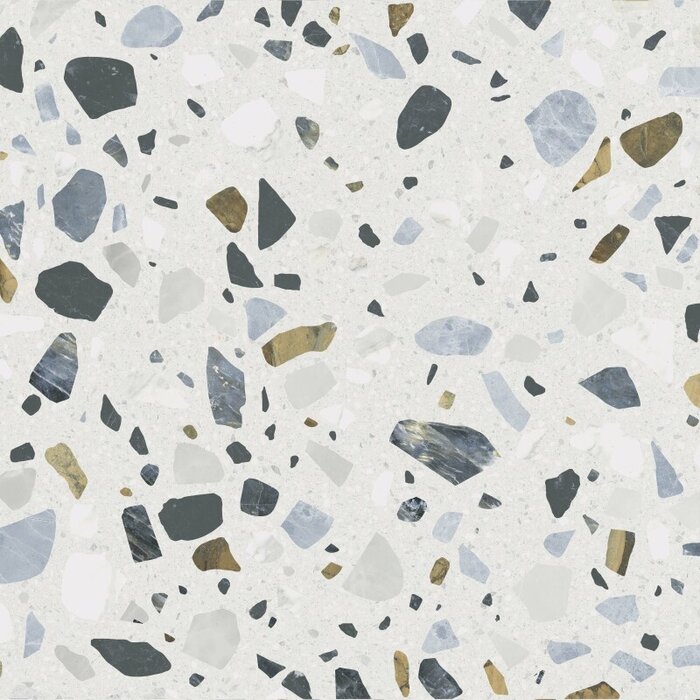STN Ceramica Crisp XL White terrazzo 60x60 rett
