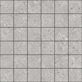 Baldocer Cerámica Stoneland Pearl mozaiek 5x5 op net van 30x30cm