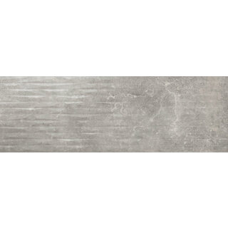 Baldocer Cerámica Concept Grey Kirat decor wandtegel 30x90 rett