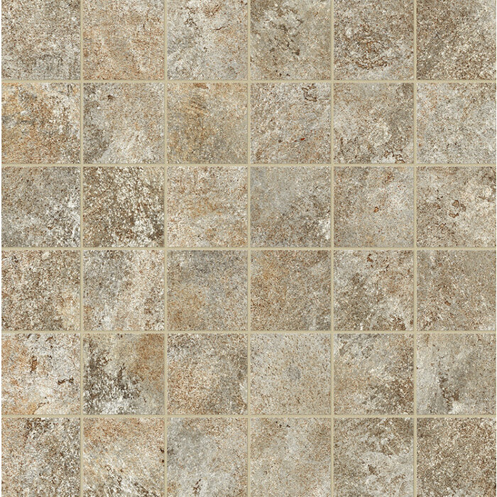 FAP Ceramiche Nobu Slate macro mosaico 5x5 op net van 30x30