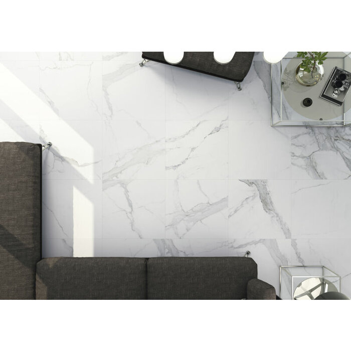 Cifre Cerámica Statuario mat 60x60 rett