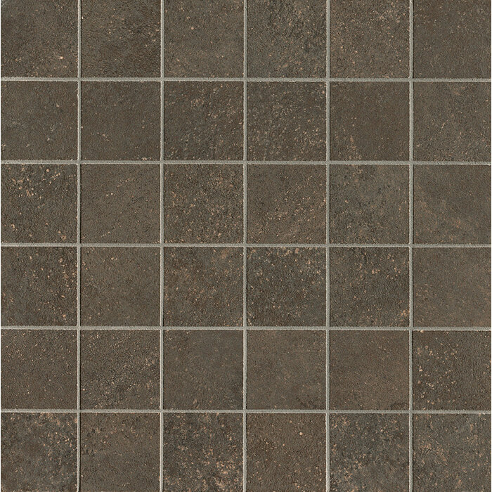 FAP Ceramiche Nobu Cocoa macro mosaico 5x5 op net van 30x30