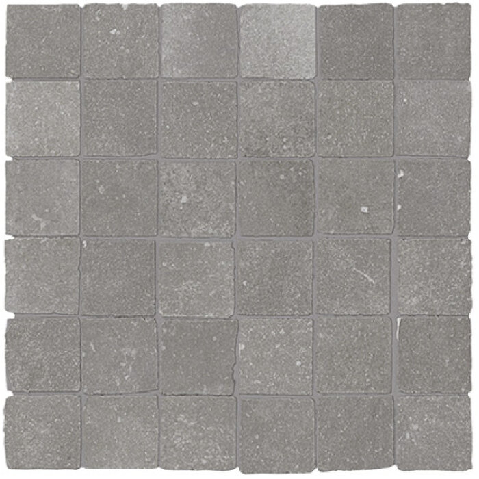 FAP Ceramiche Maku Grey macro mosaico mat anticato 5x5 op net