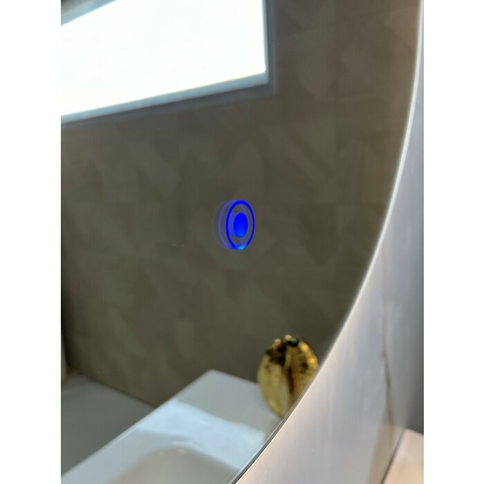 By Goof Badkamerspiegel 100cm LED, touch knop, anti-condens