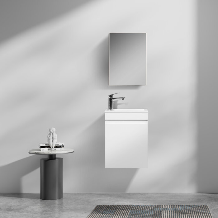 By Goof Fonteinkast Tieme hoogglans wit