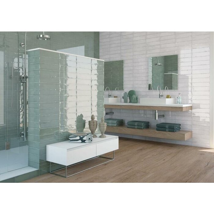 Cifre Cerámica Colonial White glans 7,5x30