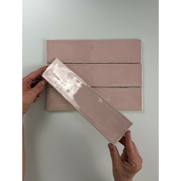 Cifre Cerámica Colonial Pink glans 7,5x30